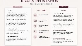 Kitap, Dergi ve Akademik Metinler İçin Profesyonel Dizgi & Redaksiyon Hizmeti