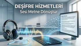 gazeteciyim ve her türlü deşifre işinizi yaparım