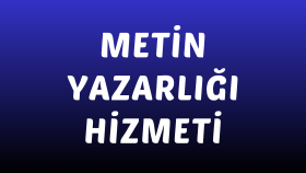 kaliteli metinler yazarım