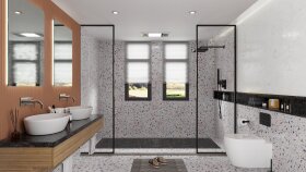 Banyo tasarımı ve görselleştirmesi