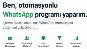 işletmenize özel otomasyonlu whatsapp programı yaparım