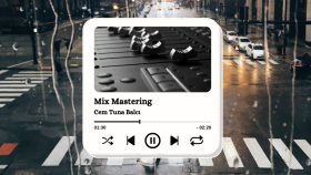 parçalarınıza profesyonel Mix/Mastering, editing yapabilirim