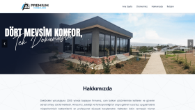 Premium Cam Balkon Web Sitesi Tasarımı
