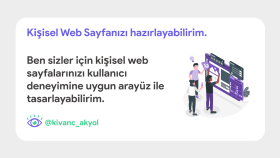 Kişisel Web Sayfası