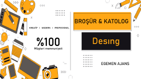 dikkat çekici katalog ve broşür tasarımı yapabilirim