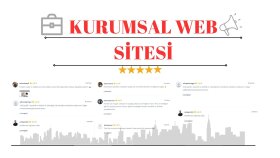 kurumsal web sitenizi oluştururum