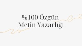 içeriklerinizi istediğiniz formatta yazarım