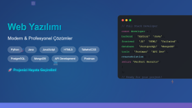 uzman olduğum konuda ölçeklenebilir yazılım geliştiririm
