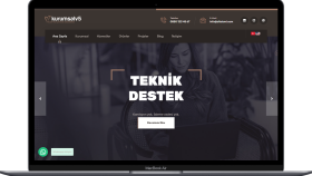 yönetim paneli olan kurumsal web sitesi yaparım