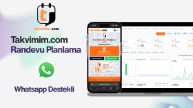 Takvimim.com Randevu ve Planlama SaaS Ürünü - Chatbot İçerir