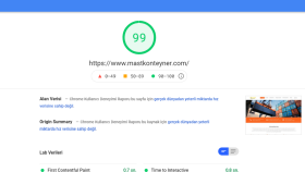 Web Site Hızlandırma Çalışmaları