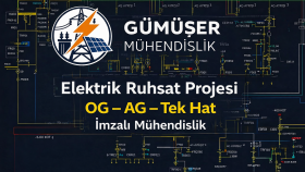 OG AG elektrik proje çizimi yaparım
