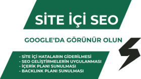 site içi SEO yapılandırmasını kusursuz yapabilirim