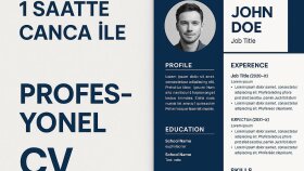 ihtiyacınıza uygun basit & profesyonel cv tasarlıyorum