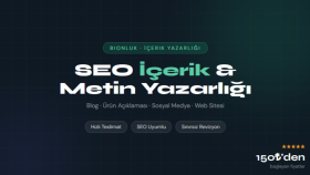 SEO uyumlu blog ve ürün içerikleri yazarım