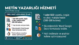 markanız için özgün ve dikkat çekici metinler yazarım