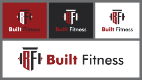 Built Fitness Logo Çalışması
