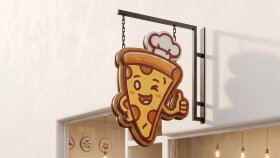 Butik Pizzacı Logo Tasarımı