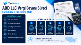 ABD LLC Vergi Beyanı – Form 5472 + 1120 Örnek Çalışma