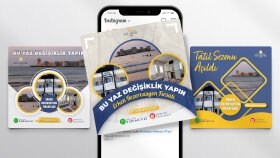 Gül Motel Instagram Gönderi Görselleri