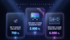 işletmeniz için profesyonel Telegram botu geliştiririm