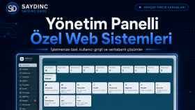 yönetim panelli modern web sitesi hazırlayabilirim
