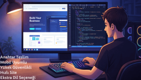 anahtar teslim modern ve hızlı web sitesi yaparım