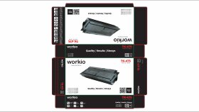 Workio - TK475 Toner Ambalaj Tasarımı