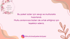 Teşekkür Kartları