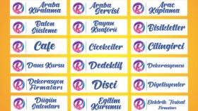 Reklam hizmeti verdiğimiz kategori listesi