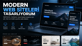 markanıza özel şık ve profesyonel web sitesi hazırlıyorum