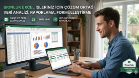 Ms excel konusunda sizlere destek verebilirim