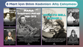Bilim Kadınları Afişleri