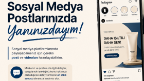 sosyal medyanız için özgün post ve videolar tasarlarım