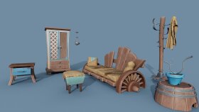  3d  Game Asset