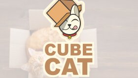 CubeCAT maskot logo çalışması