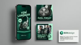 Sosyal Medya Reklam & Kampanya Görseli Tasarımı (Post & Stor