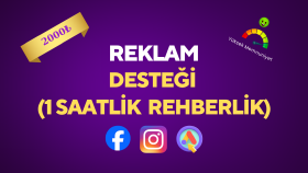 reklamlarınız için destek verebilirim