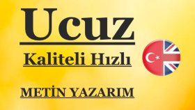 metin yazarlığı yapıyorum