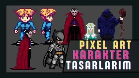 Pixel Karakter Tasarımlarım