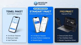 iOS ve Android için özel mobil uygulamalar kodlarım