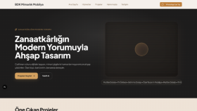 Premium Mobilya Web Sitesi Tasarımı (Özel UI/UX)