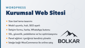 WordPress ile kurumsal web sitenizi kurabilirim