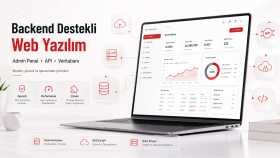 yönetim paneli destekli web yazılımları geliştiririm