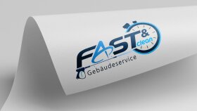 Fast Clean için tasarlamış olduğumuz logo çalışmamız