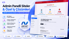 yönetim panelli siteler ve özel iş çözümleri üretirim