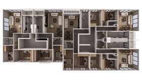 mimari plan boyama, 3d görselleştirme yapabilirim