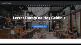 Mobil Uyumlu Restoran Web Sitesi Tasarımı