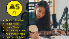 kişiye-firmaya özel profesyonel şarkılar yazar ve bestelerim