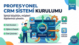 işletmenize özel profesyonel CRM sistemleri hazırlarım